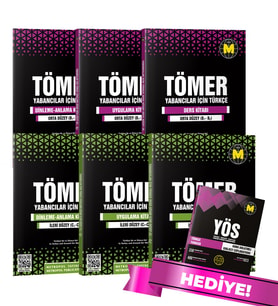TÖMER SET-3 (ORTA VE İLERİ SEVİYE KİTAP SETİ)