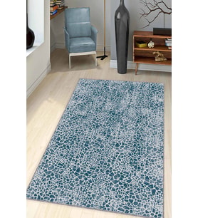 Zümrüt Leopar Kaymaz Tabanlı Makinede Yıkanabilir Halı LE009 - 100 x 160 cm