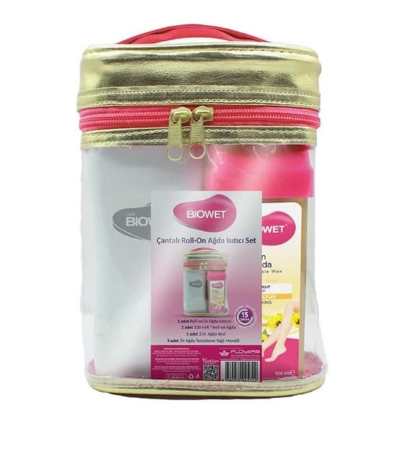 Biowet Çantalı Ağda Isıtıcı Set