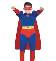 Superman Kostümü Kaslı