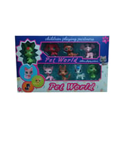 Miniş Oyuncak Karakterleri Littlest Pets Shop 8'li Miniş Ailesi