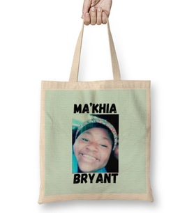 Ma’Khia Bryant Black Lives Matter Bez Çanta Uzun Saplı