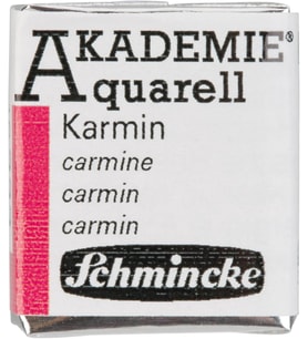 Akademie Aquarell Yarım Tablet Sulu Boya 333 Carmine
