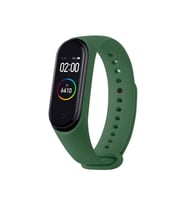 Xiaomi mi Band 3 Ve Mi Band 4 Silikon Kordon (Asker Yeşili)