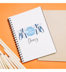 Diş Hekimi Tasarımlı Defter Kişiye Özel