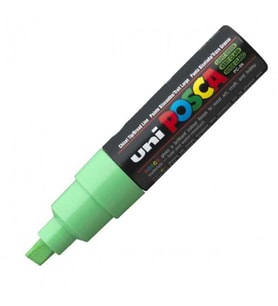 UNİ POSCA SU BAZLI POSTER MARKER PC-8K 8.0 AÇIK YEŞİL