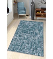 Zümrüt Sade Desensiz Kaymaz Tabanlı Dekoratif Halı HR009 - 100 x 160 cm