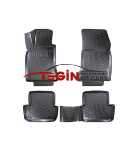 Mercedes B Serisi W247 3D Havuzlu Paspas 2019 Siyah