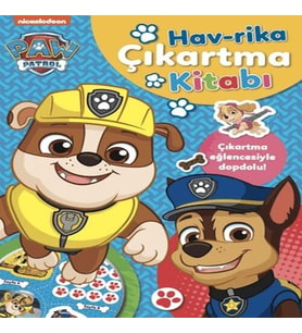 Paw Patrol - Hav-rika Çıkartma Kitabı