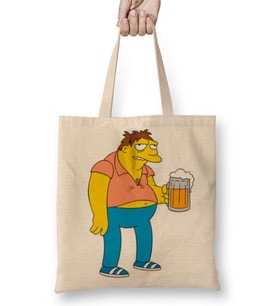 Personagem Dos Simpsons Bez Çanta Uzun Saplı