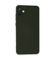 Samsung Galaxy A05 Kılıf Nano içi Kadife Silikon - Koyu Yeşil