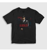 Presmono Unisex Çocuk Siyah Raymond V2 The Blacklist T-Shirt 183718tt