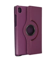 Lenovo Tab M8 Kılıf 360 Tablet Deri Kılıf - Mürdüm