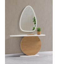 Milano Modern Dresuar (Beyaz)