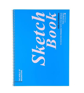 Morning Glory 4500 Sketch Book 34,7x25,4 cm Mavi 15011-8760