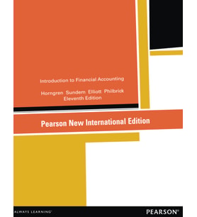 Introduction To Financial Accounting:Pearson New International Edition (Kapak Değişebilir)