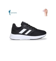 Jump -29779 Anatomik Tabanlı Unisex Sneakers Ayakkabı (Siyah - Beyaz)