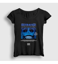Presmono Kadın Siyah Statue Of God Betrayed Solo Leveling T-Shirt 437142tt