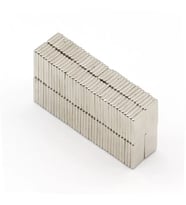 20 Adet 15x10x1.5 Mm Köşeli Neodyum Mıknatıs N35 Magnet Dayanıklı Nikel Kaplama