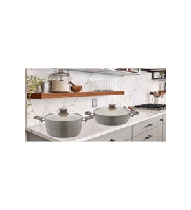 Granit Ezme Tencere 2 Li Set
