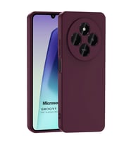 Microsonic Xiaomi Redmi 14C Kılıf Groovy Soft Mor (Mor)