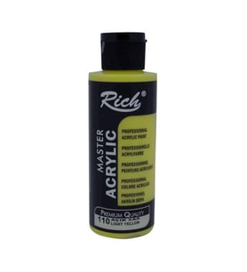 Rich Master Akrilik Boya Açık Sarı 120ml