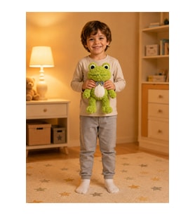 Yumuşacık Sevimli Büyük Boy Kurbağa Peluş Oyuncak 30 Cm
