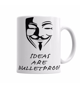 V FOR VENDETTA   Kupa Bardak Porselen