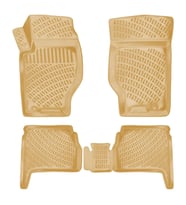 Rizline Kia Sorento 2002-2009 İle Uyumlu 3D Havuzlu Paspas Bej