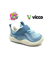 Vicco Yaomi Kauçuk Kaymaz Taban Ortapedik Bebe Sneaker MAVİ