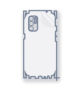 SChitec OPPO Reno6 4G Uyumlu Fullbody Arka Kaplama Hidrojel Koruyucu Film