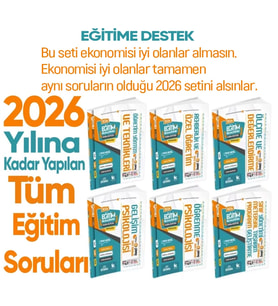 MEB-AGS Eğitim Bilimlerinin Kara Kutusu Konu Özetli Dijital Çözümlü Soru Bankası Altın Paket Set