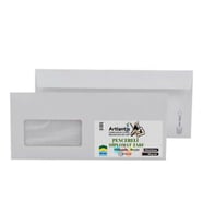 Diplomat Zarf Pencereli 10.5x24 Cm Beyaz 90 Gr Silikonlu 100'lü 1 Paket Artlantis 105*240 Mm Para Zarfı Beyaz 100 lü 1 Paket