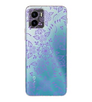 Vivo Y15s 2021 Uyumlu Kamera Korumalı Kapak Nostalji Desen Tasarımlı Şeffaf Silikon Kılıf