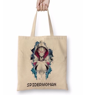 Spider Woman Bez Çanta Uzun Saplı