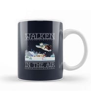 Christopher Walken In The Air Snow Man Christmas Knit Kupa Bardak Porselen