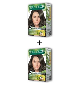 2X2 Tüp Krem Saç Boyası Seti Küllü Kumral No:7.1