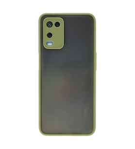 Oppo A54 4G Kılıf Montreal Silikon Kapak - Açık Yeşil