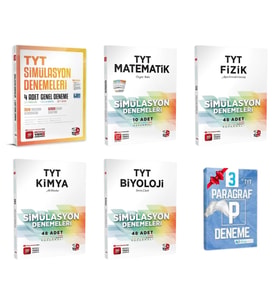 TYT Genel Matematik Fizik Kimya ve Biyoloji Simülasyon Deneme