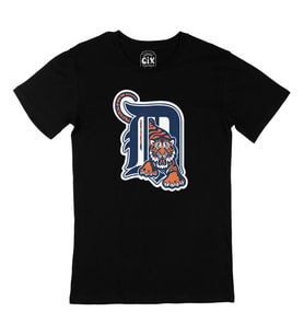 Detroit Tigers Siyah Tişört