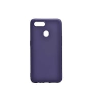 Oppo AX7 Uyumlu Kılıf Zore Premier Silikon Kapak (Lacivert)