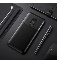 Xiaomi Redmi 5 Plus Kılıf Esnek Soft Karbon Tasarım Legion Serisi (Siyah)