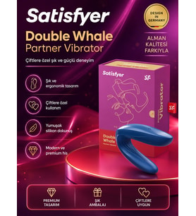 Satisfyer Çiftlere Özel Double Whalte Vibratör