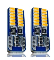 T10 Dipsiz W5w Canbus 24 Ledli Turuncu Park Plaka Ampulü (5 ADET)