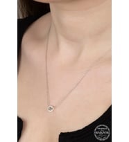 SWAROVSKİ TAŞLI CRYSTAL 925 AYAR GÜMÜŞ KOLYE
