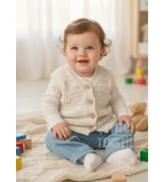 Bebek Yeleği, Yumoş Bebek Yeleği Simsiz Yumuşacık Bebek Yeleği