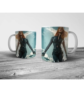 Pixxa Black Widow - Marvel Kupa Bardak Model 3