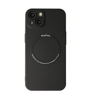 iPhone 14 Plus Kılıf Jack Magneticsafe Lens Silikon - Siyah