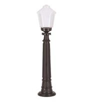 AVONNI BSU-68197-1BSY-M2-B Siyah Boyalı Dış Mekan Aydınlatma E27 ABS Akrilik Cam 20cm