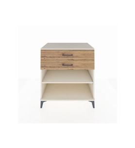 Kronos Şifonyer Tek Raflı 2 Çekmeceli 88x59x96 Aytaşı-Çam